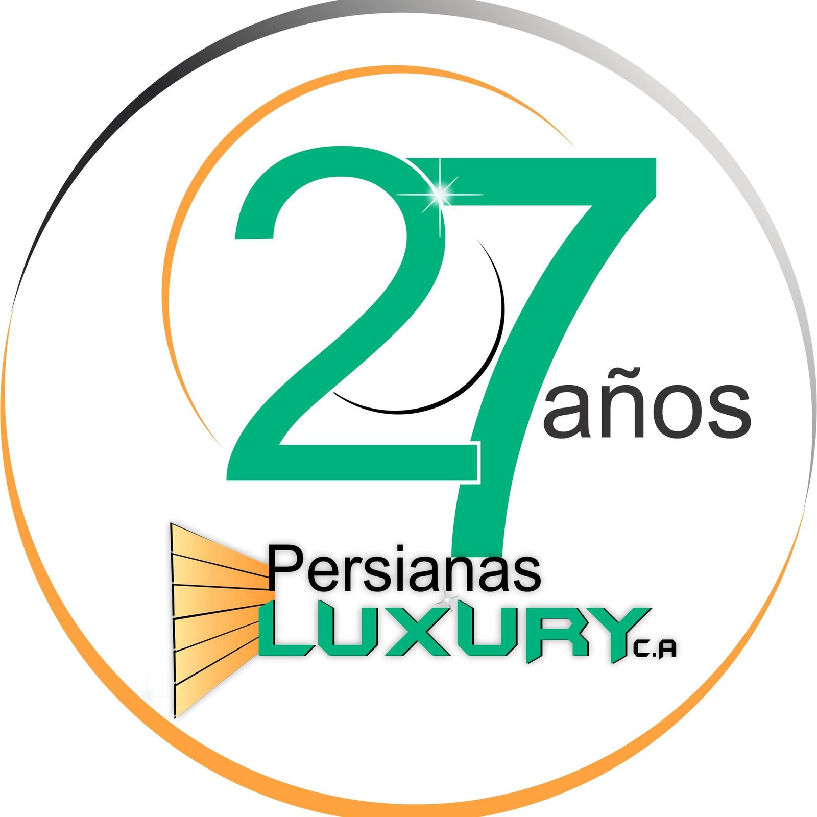 Logotipo de Persianas Luxury c.a