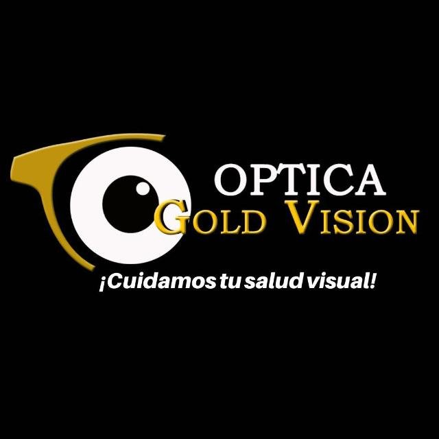 Logotipo de Óptica Gold Visión Cúa