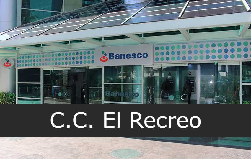 Fachada de Banesco C.C. El Recreo