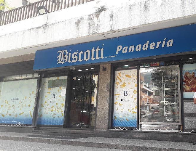 Fachada de Panadería La Biscotti