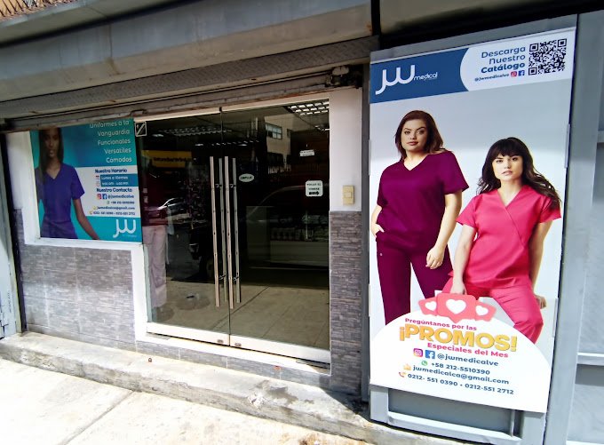 Fachada de Uniformes JW Medical