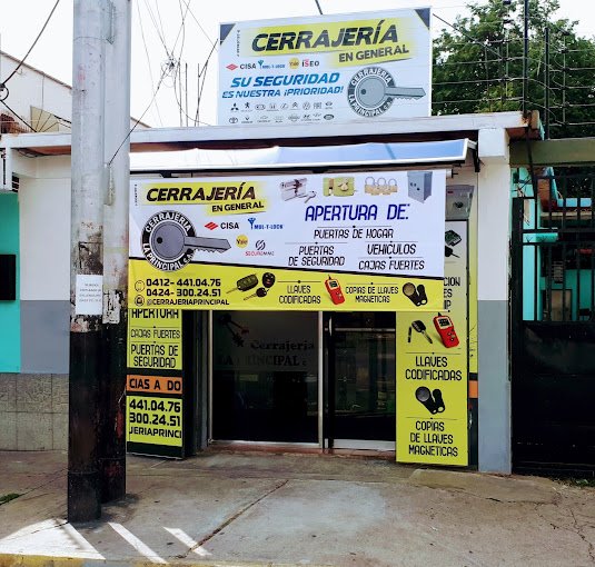 Fachada de Cerrajería y Multiservicios La Principal