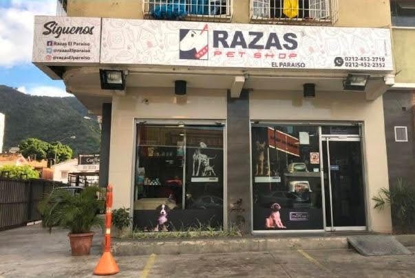 Fachada de Razas Pet Shop