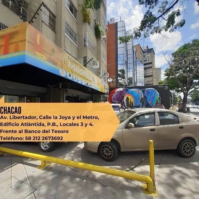 Fachada de Ferretería Magnelec Chacao