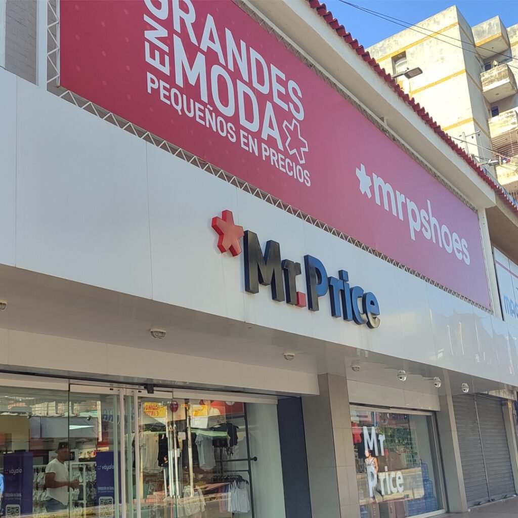 Fachada de Mr. Price Porlamar