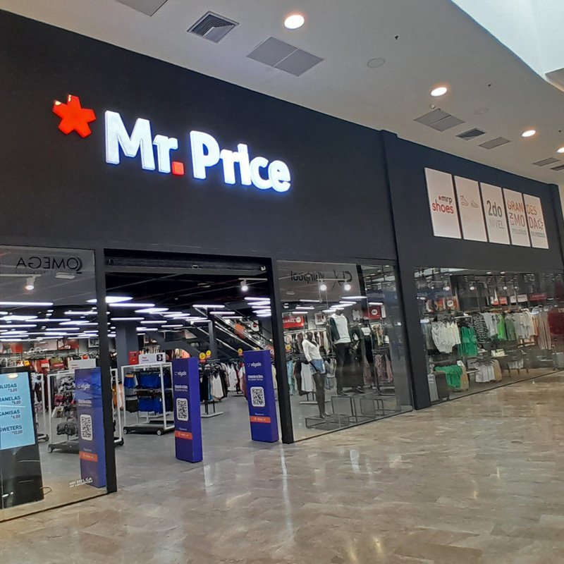 Fachada de Mr. Price Centro Traki Guacara