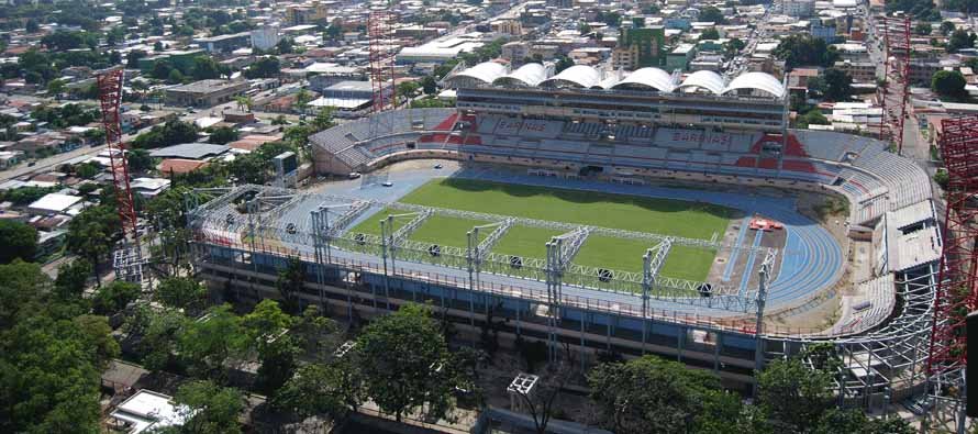 Fachada de Estadio Agustín Tovar