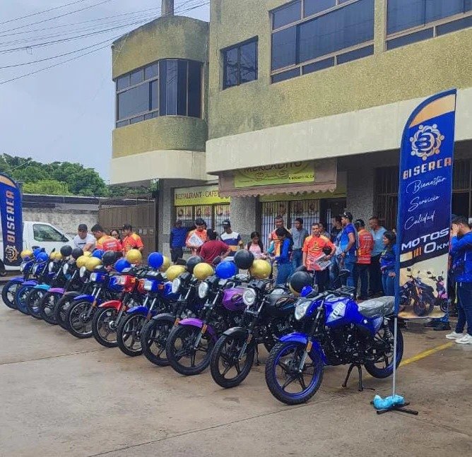 Fachada de Biserca Ciudad Bolívar