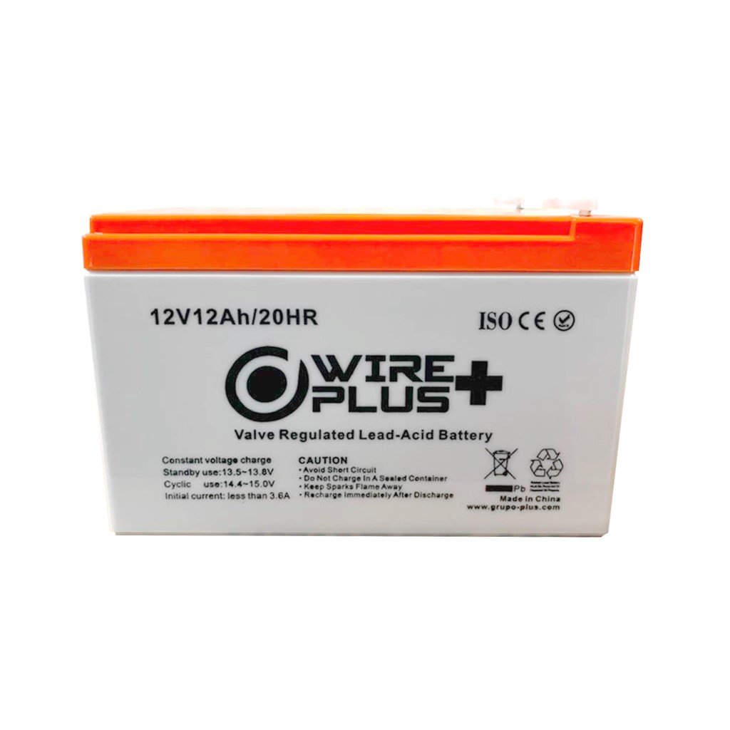 Imagen de producto Bateria Wireplus+ 12V-12Ah