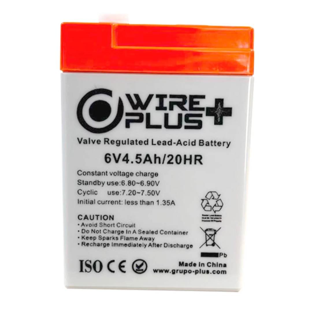 Imagen de producto Bateria Wireplus+ 6V - 4.5Am