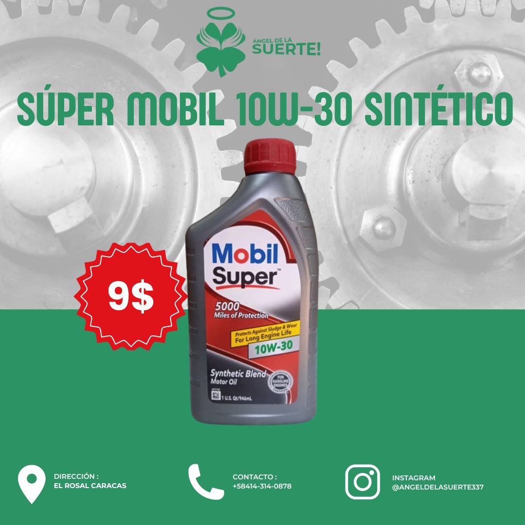 Imagen de producto Super Mobil 10w-30 sintético