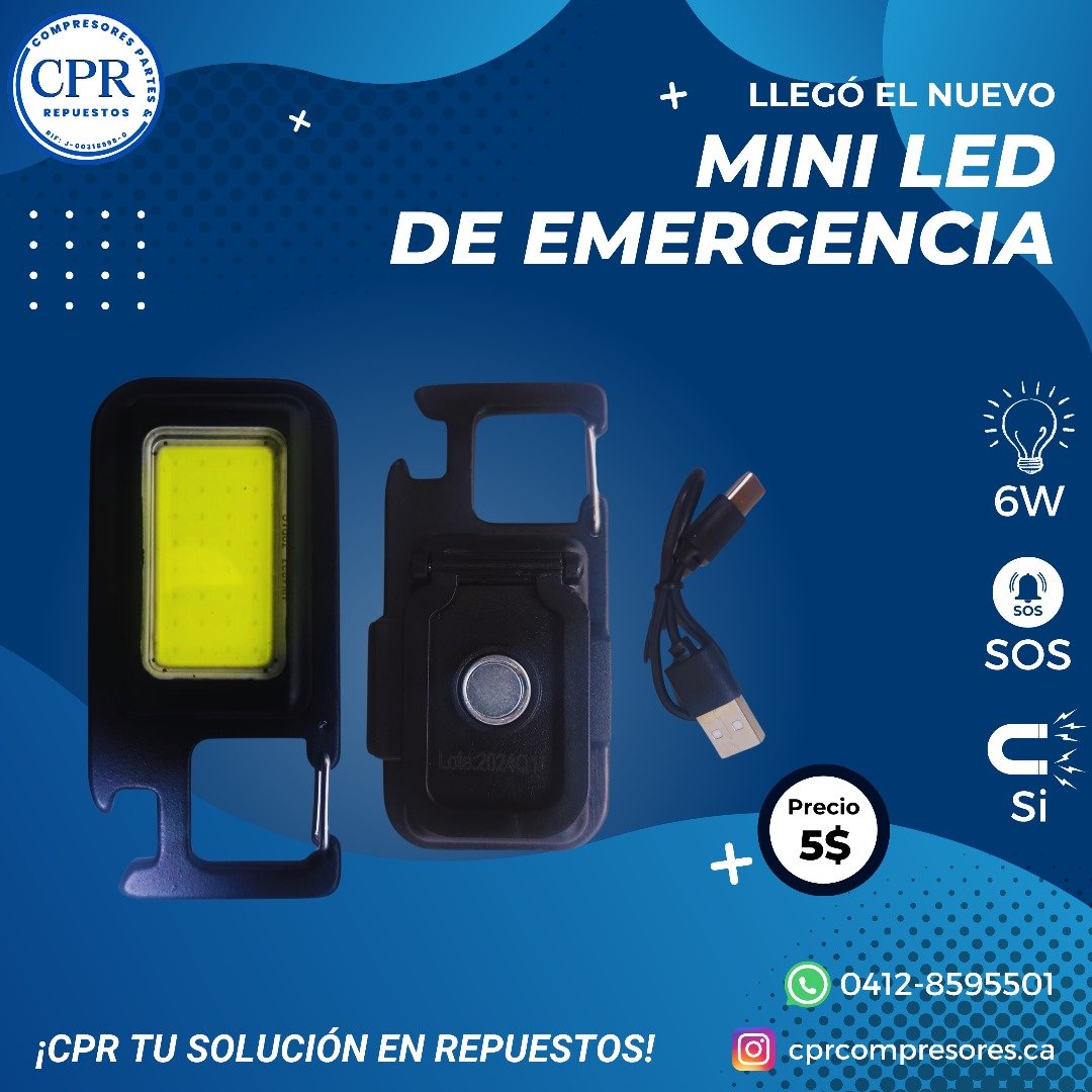 Imagen de producto Mini Led De Emergencia