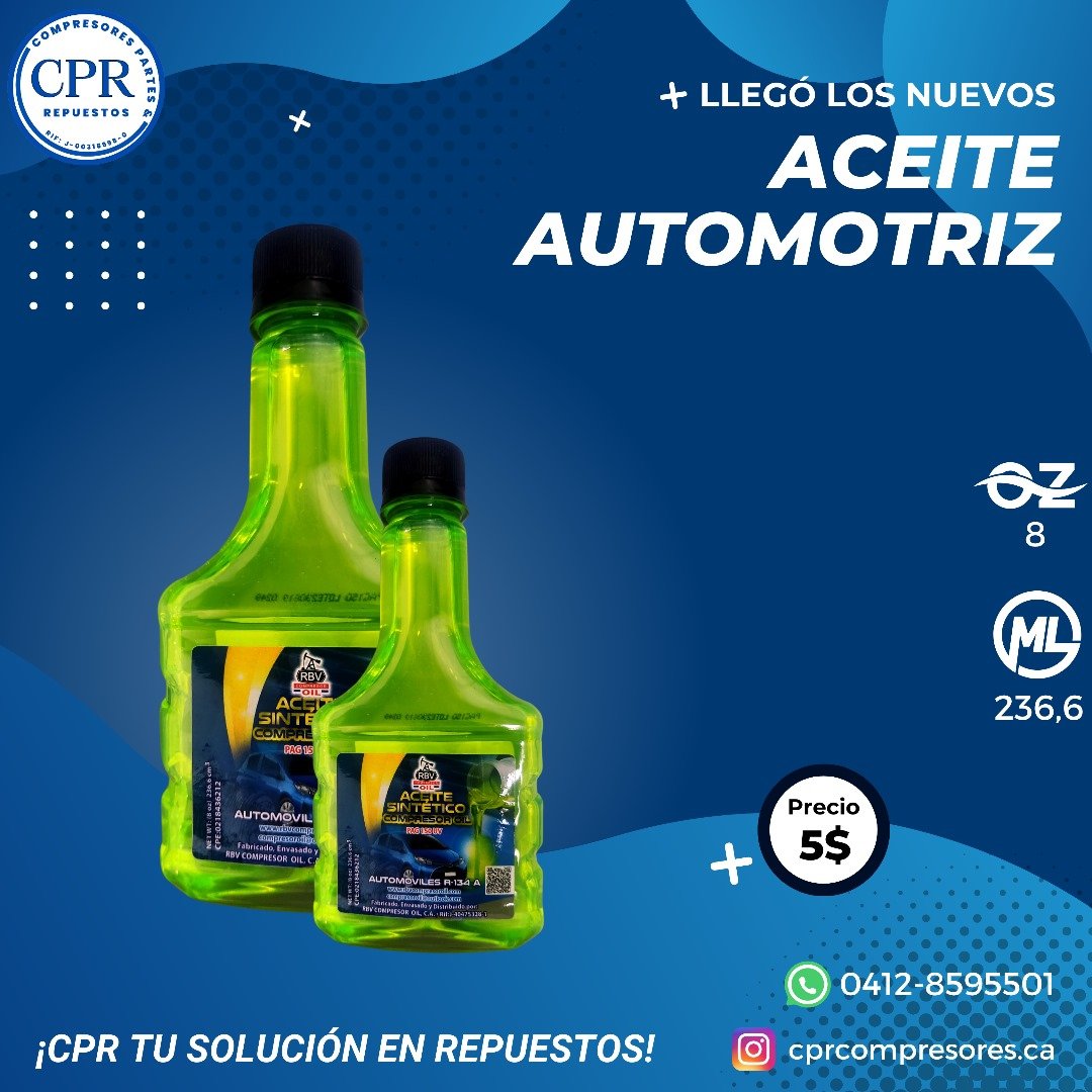 Imagen de producto Aceite Automotriz