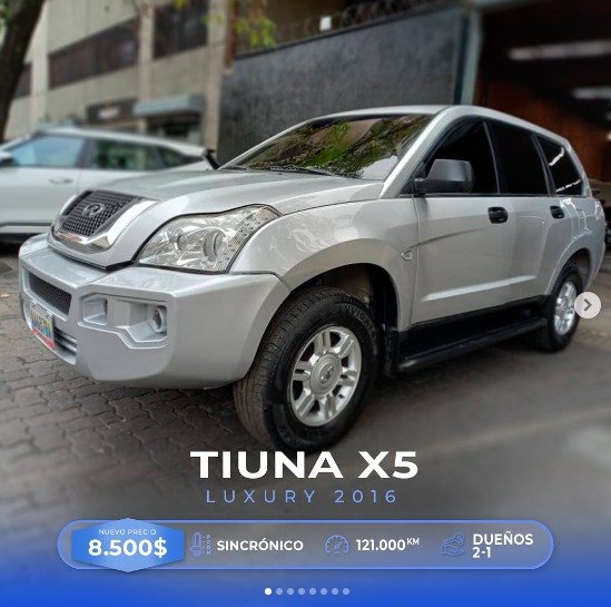 Imagen de producto Tiuna X5 Luxury 2016