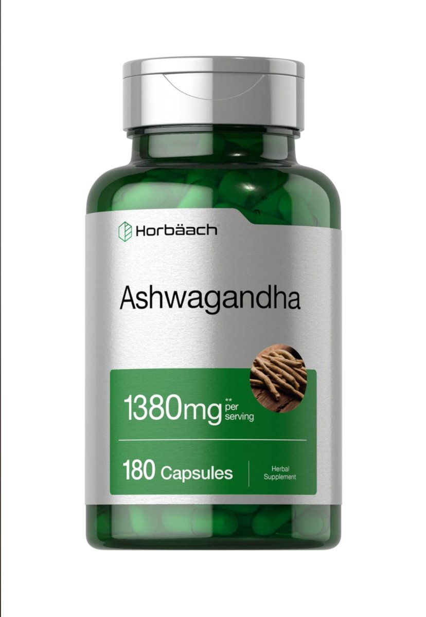 Ashwagandha 1380mg - 180 cápsulas