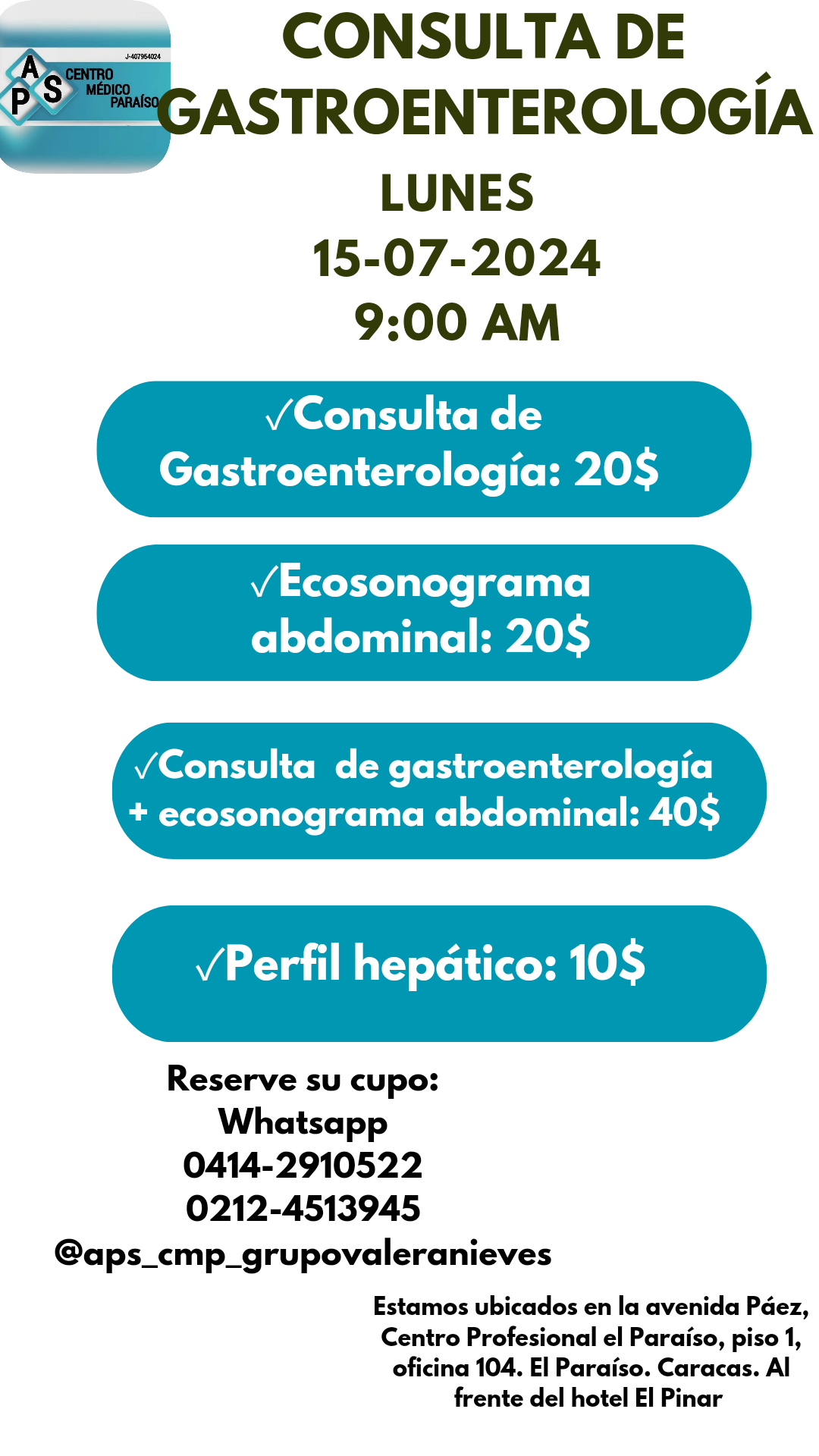 Consulta de Gastroenterología